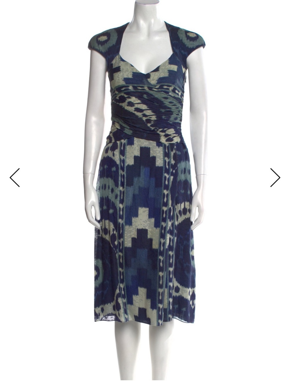 Ralph Lauren Collection Summer 2022 Cap Sleeve Dress
